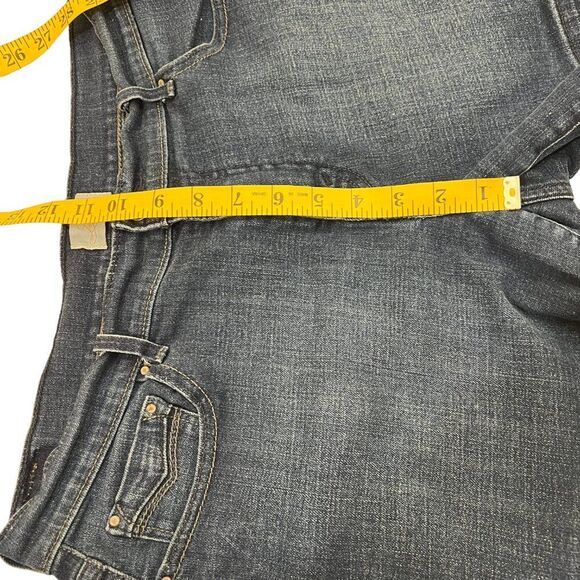 Levi's 515 Short Blue Jean Denim Shorts Size 12 - Picture 14 of 15